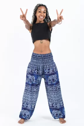 Marble Elephant Women's Elephant Pants in Blue