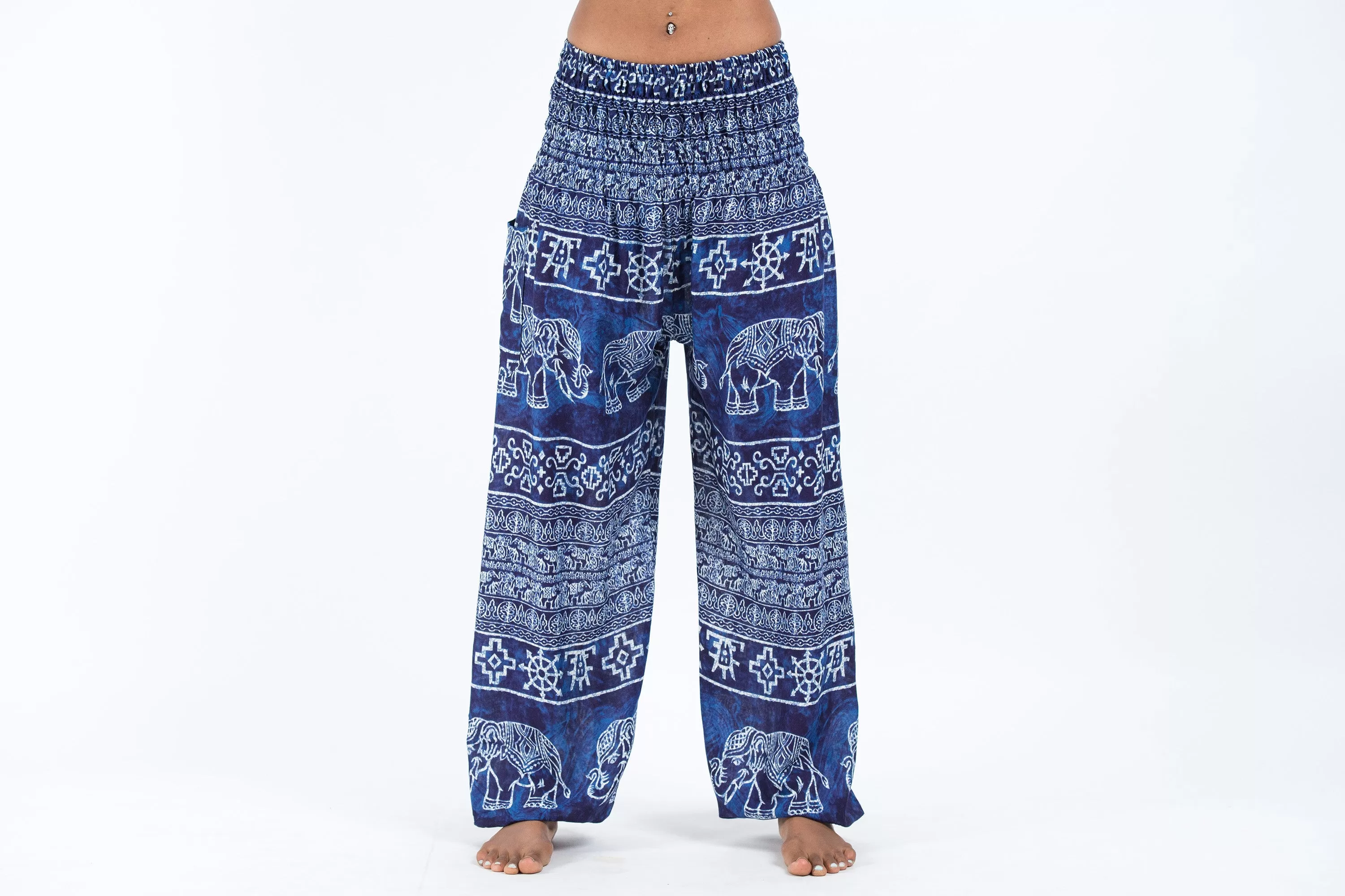 Marble Elephant Women's Elephant Pants in Blue