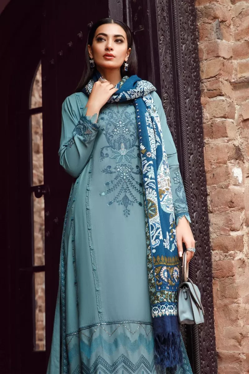 Maria B M Prints Linen Suit MPT-1607-A