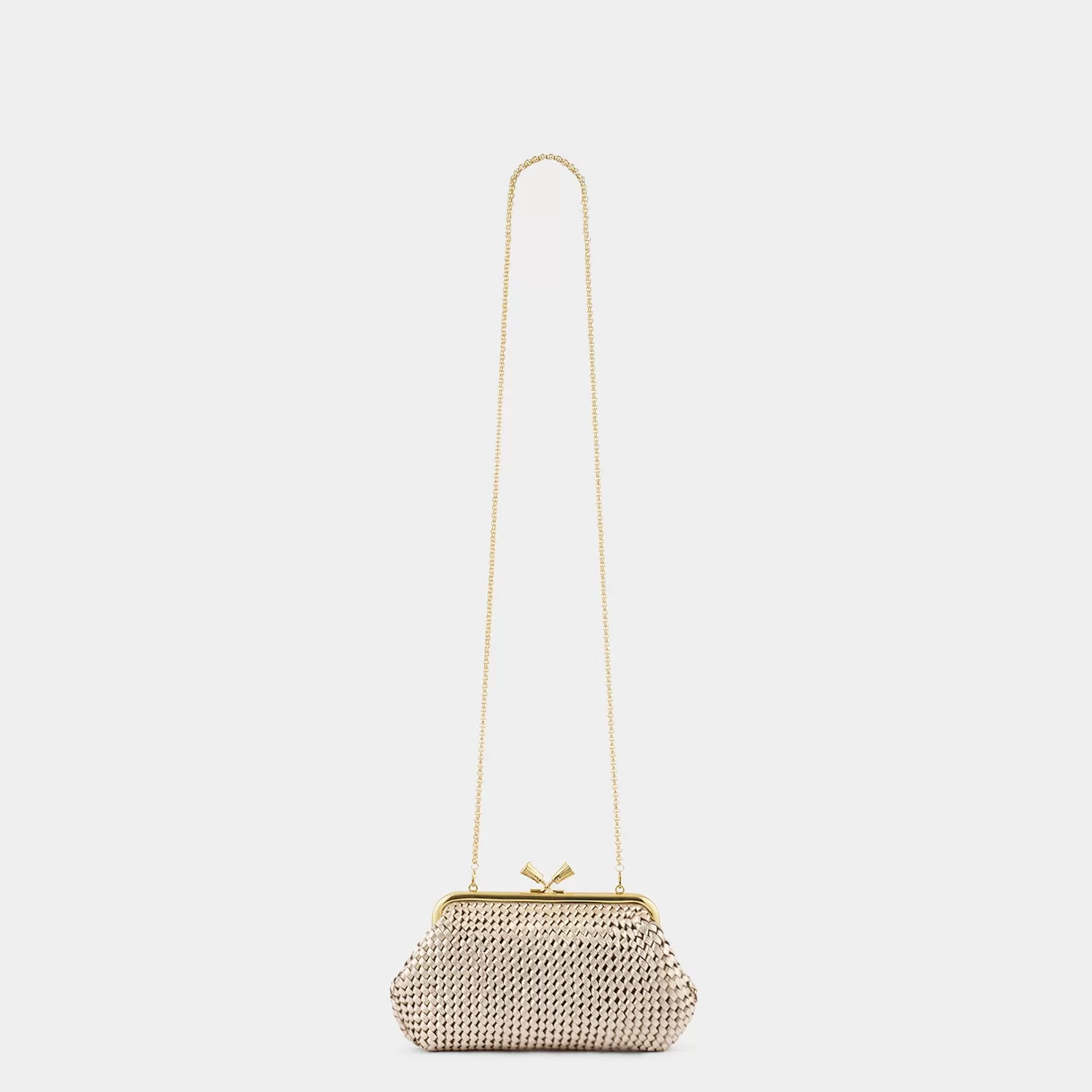 Maud Plaited Tassel Clutch