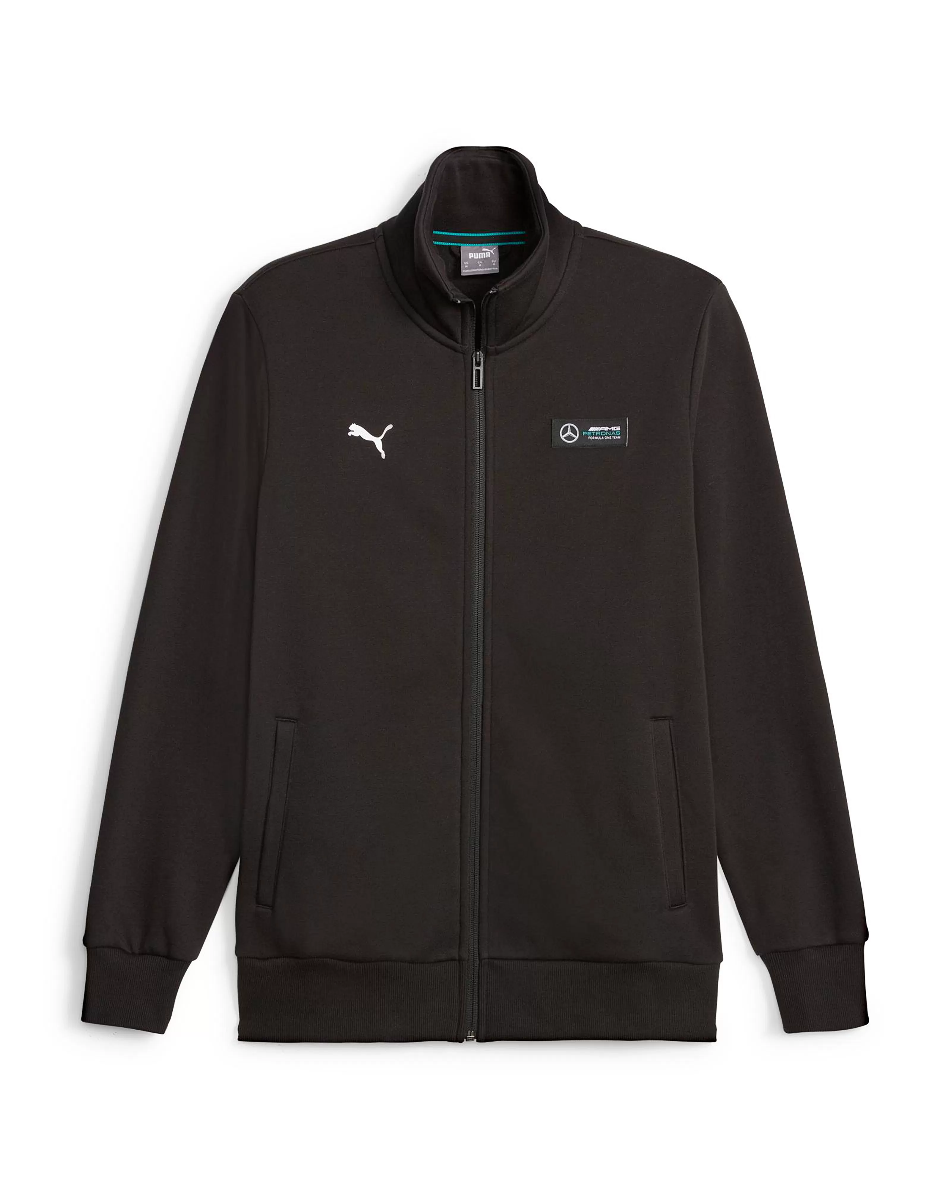 Mens Puma Essential Fleece Jacket Black