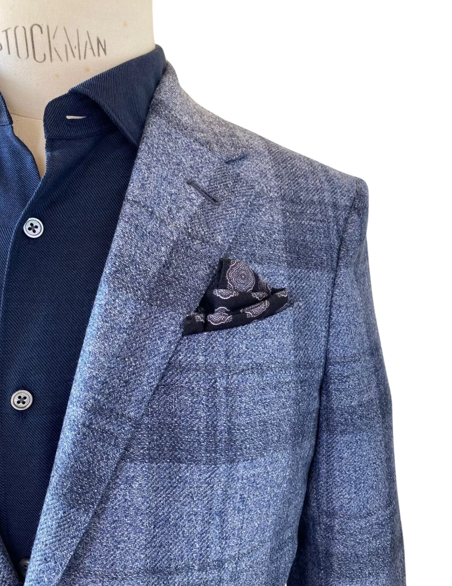 Navy and Blue Plaid Sportcoat