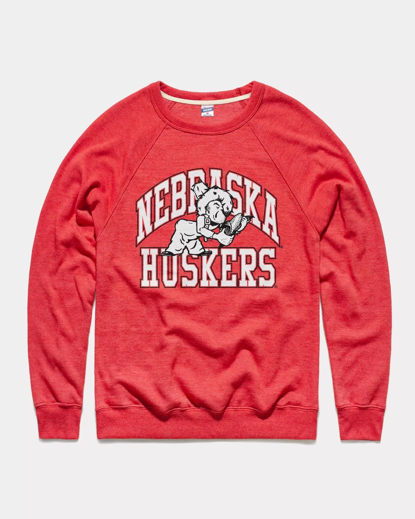 Nebraska Huskers Arch Red Crewneck