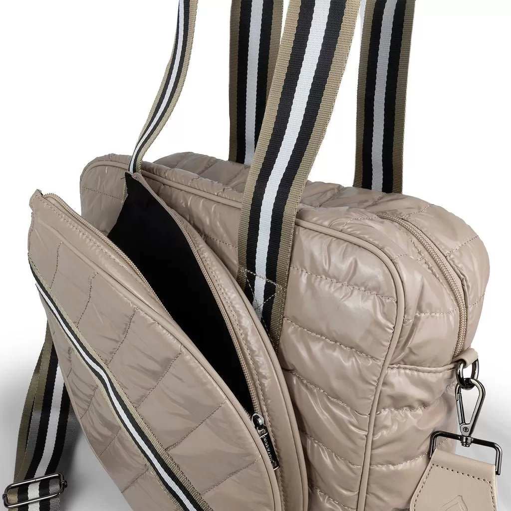 NEW: Tennis Sport Bag - Tan - a preneLOVE exclusive