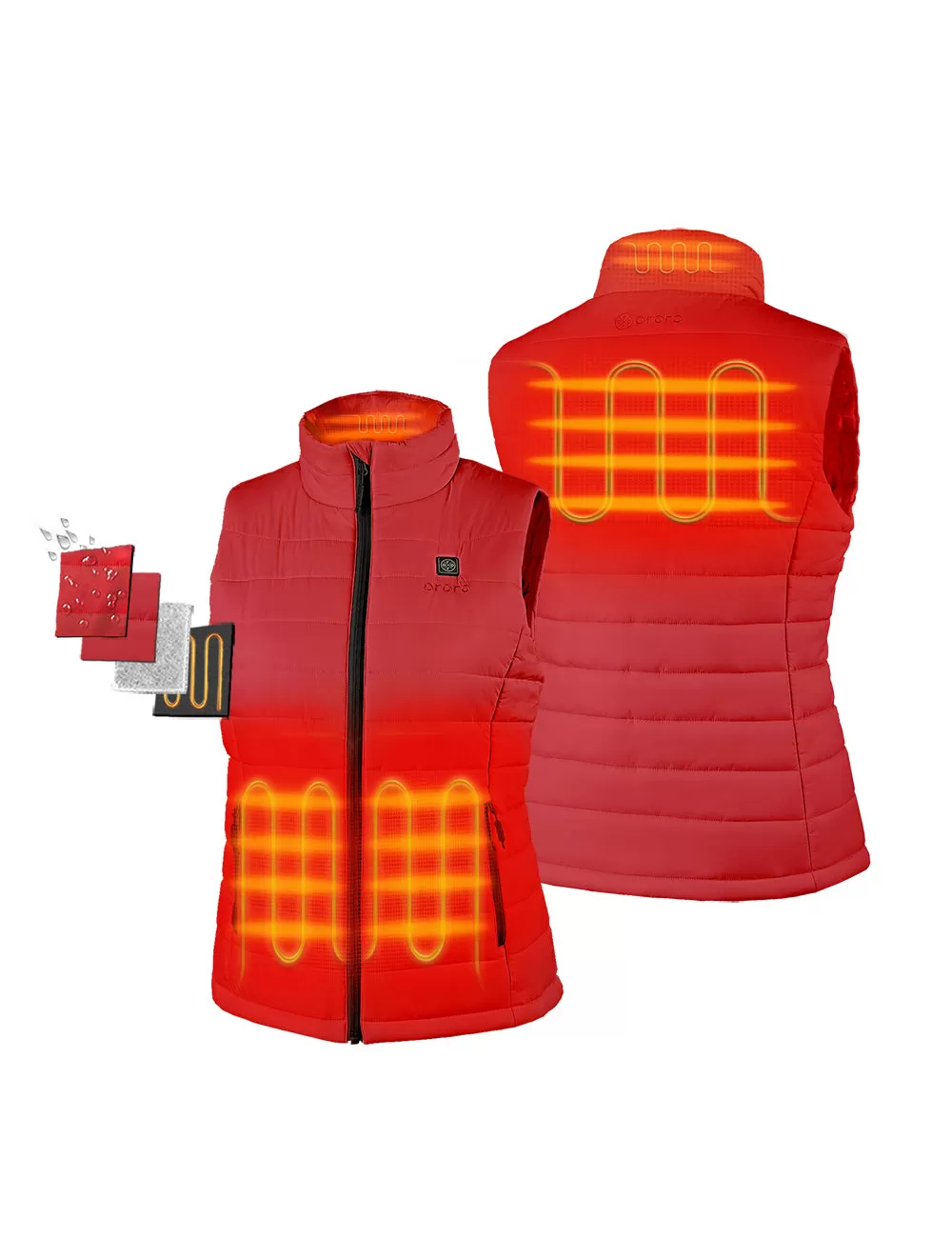 (Open-box) Women's Classic Heated Vest (Battery Set Not Included)