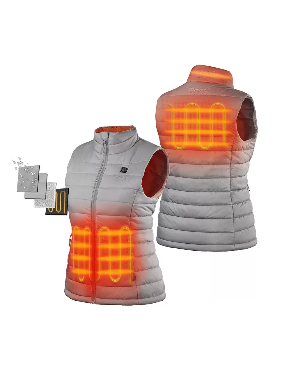 (Open-box) Women's Classic Heated Vest (Battery Set Not Included)