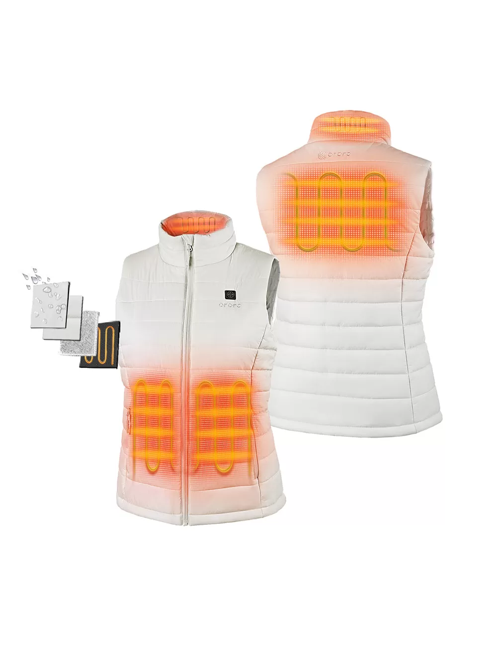 (Open-box) Women's Classic Heated Vest (Battery Set Not Included)