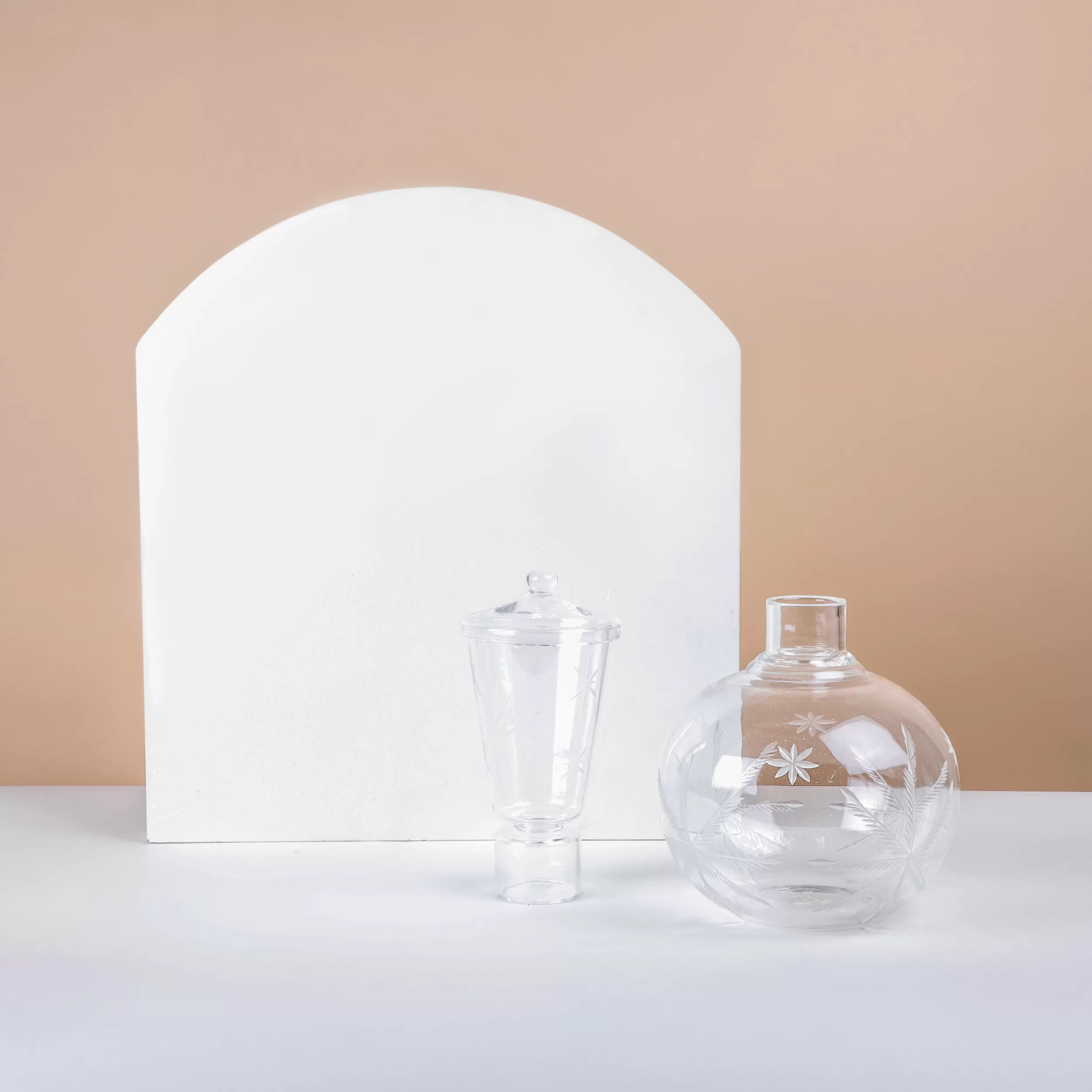 Palm Carafe Glass Set