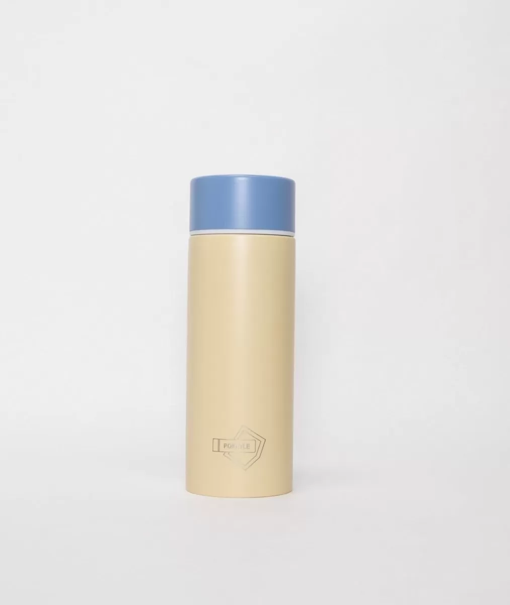 Poketle S mix cream/blue bottle