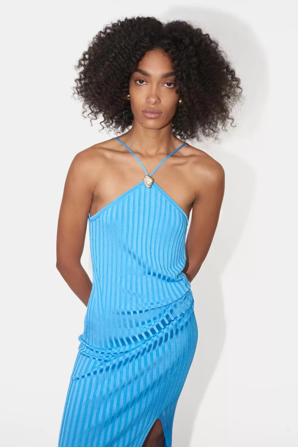 Rhea Reversible Camisole - Electric Blue