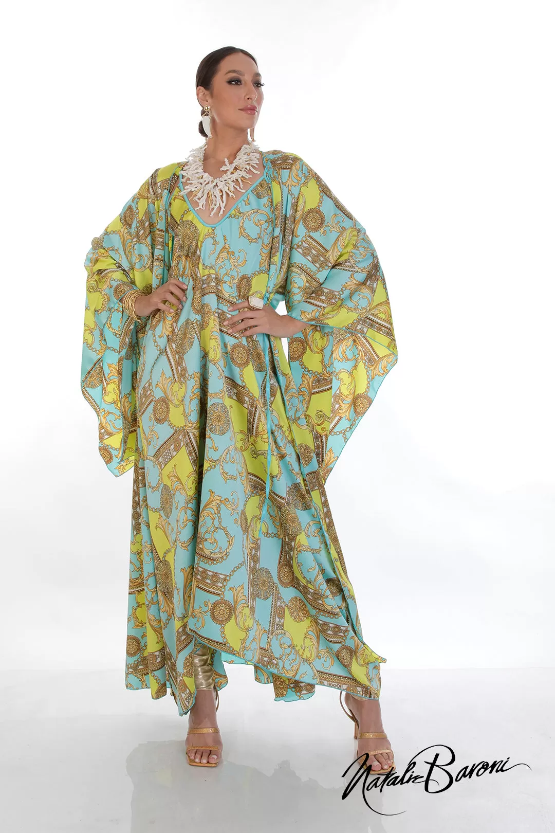 Silk Tie Dress - Murano