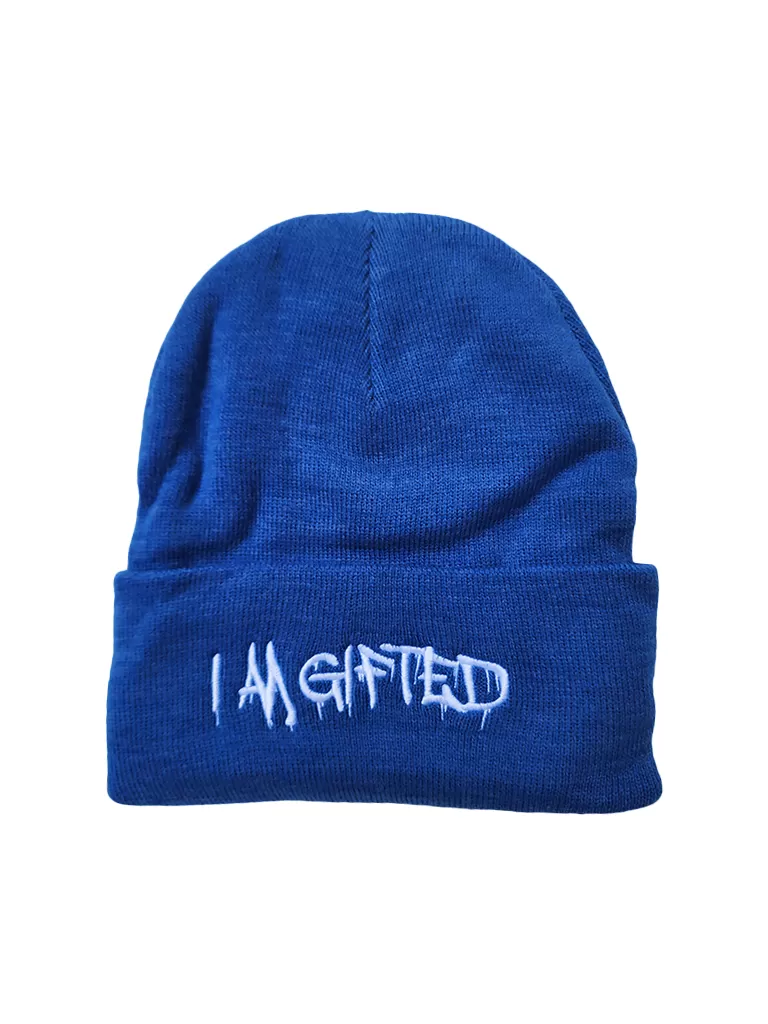 Slime Beanie in Blue