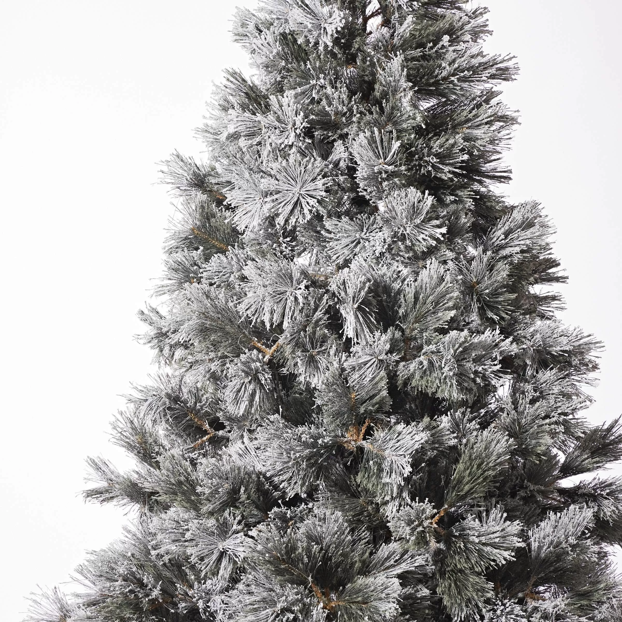 Snowy Mountain Flocked Tree 8ft (2.4m)