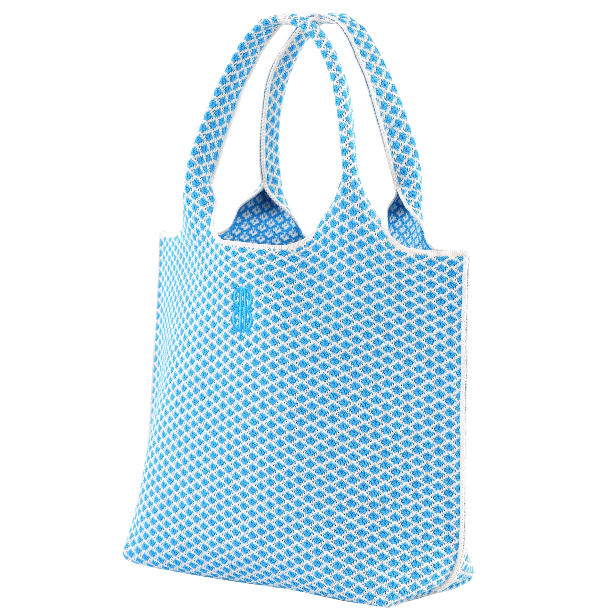 Sutton City Tote - Blue Diamond - Small