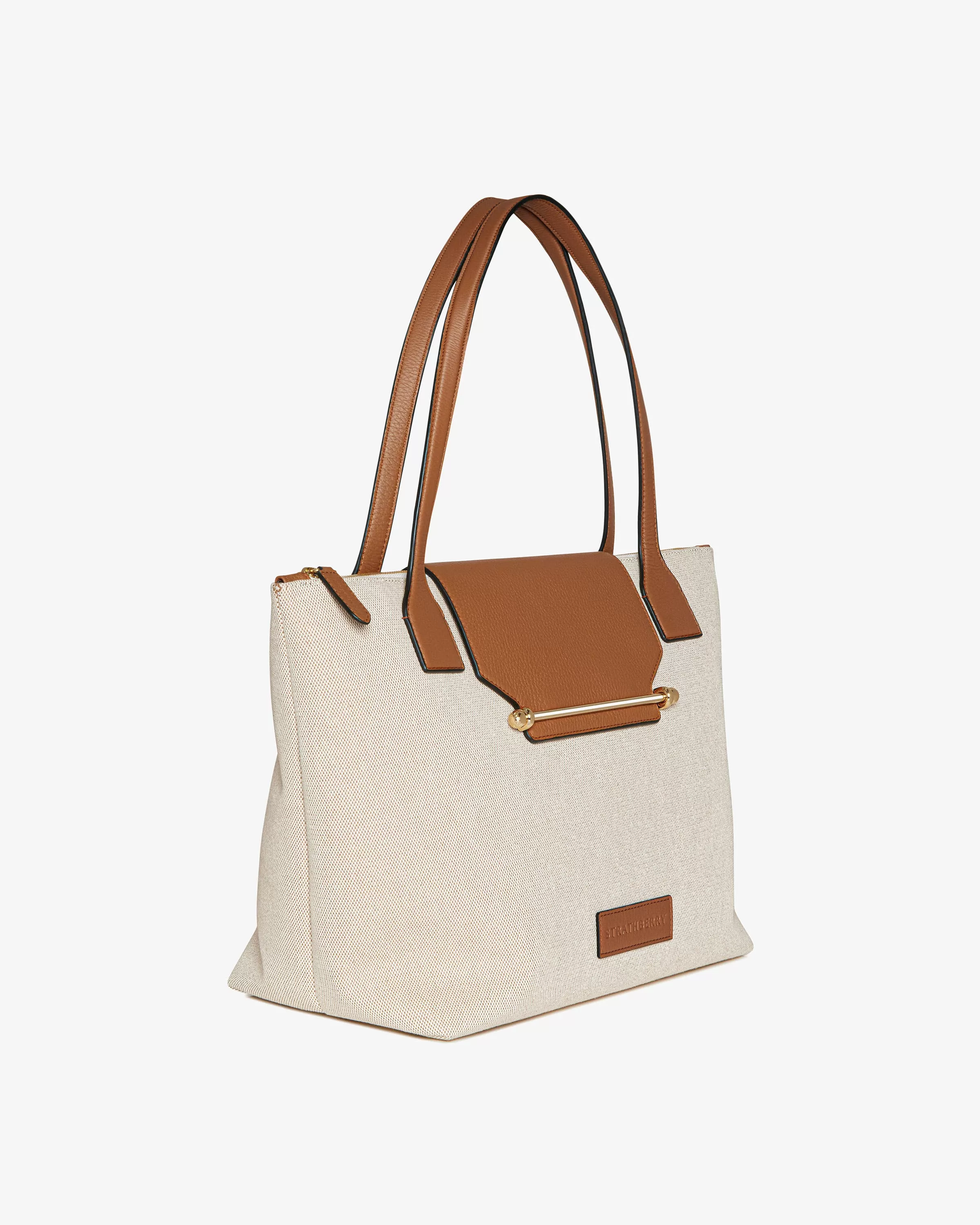 Travel Tote - Canvas Ecru/Tan