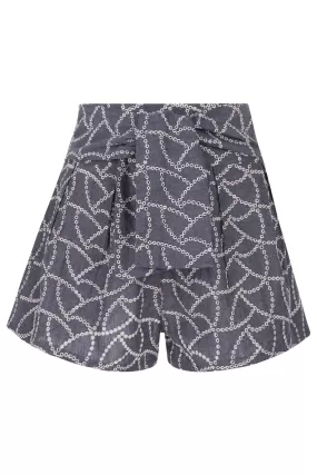 Verano Jeans Shorts With Knot