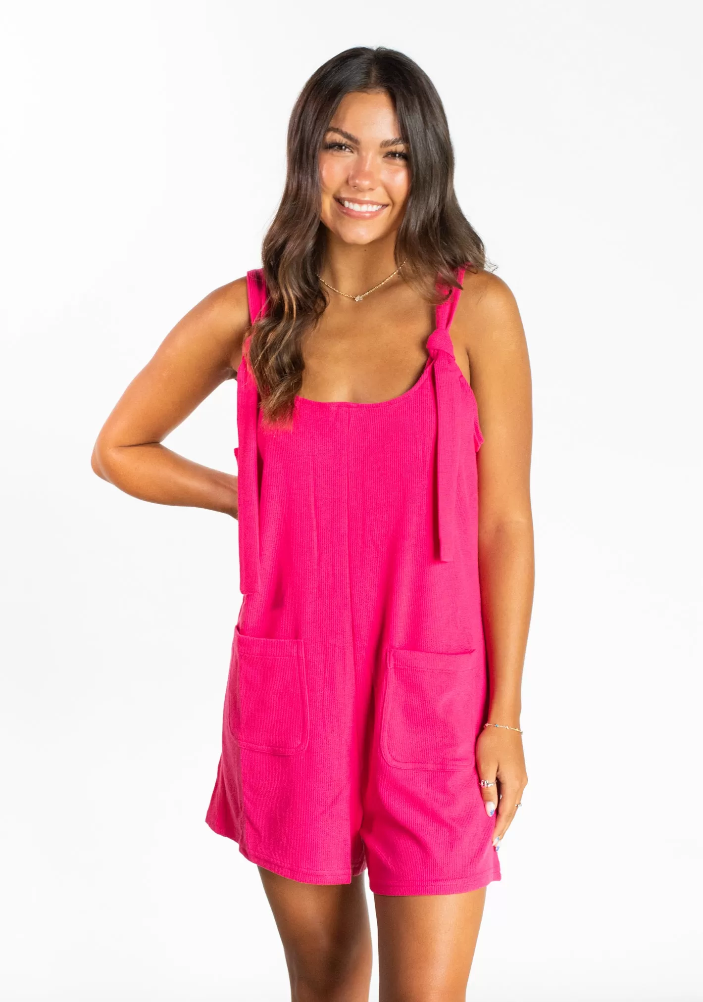 Vintage Voyage Pink Romper