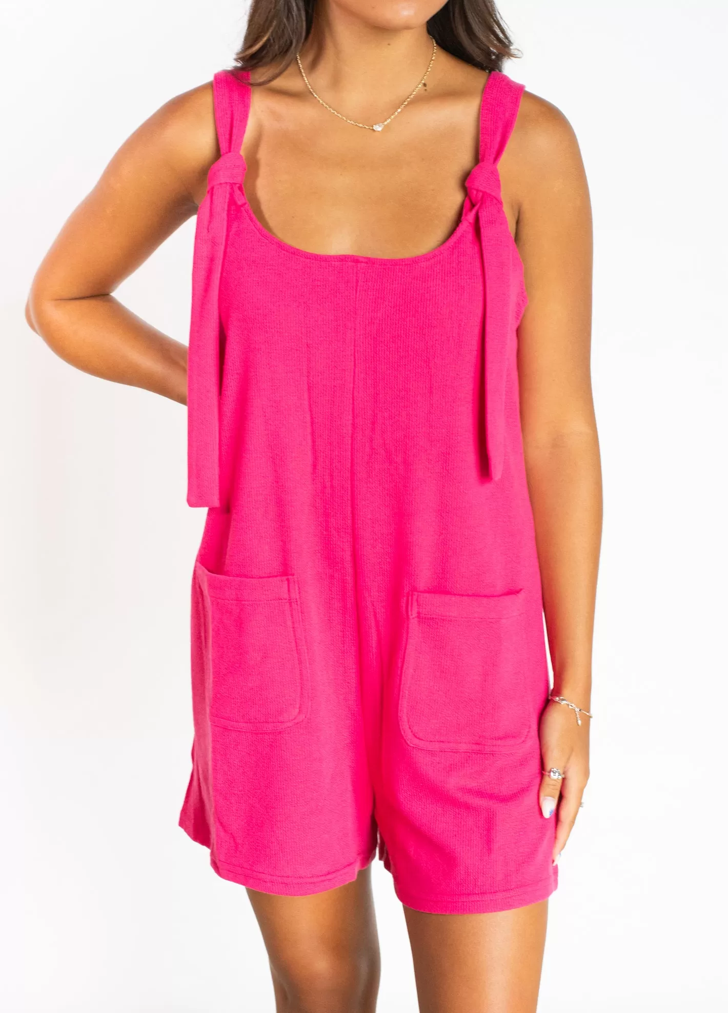 Vintage Voyage Pink Romper